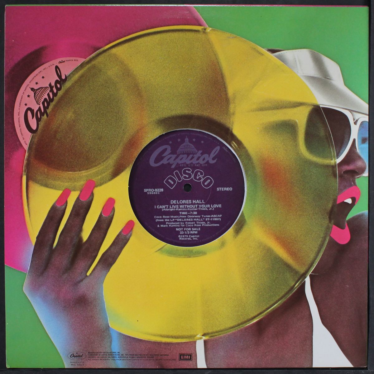 i can't live without your love / same by DELORES HALL