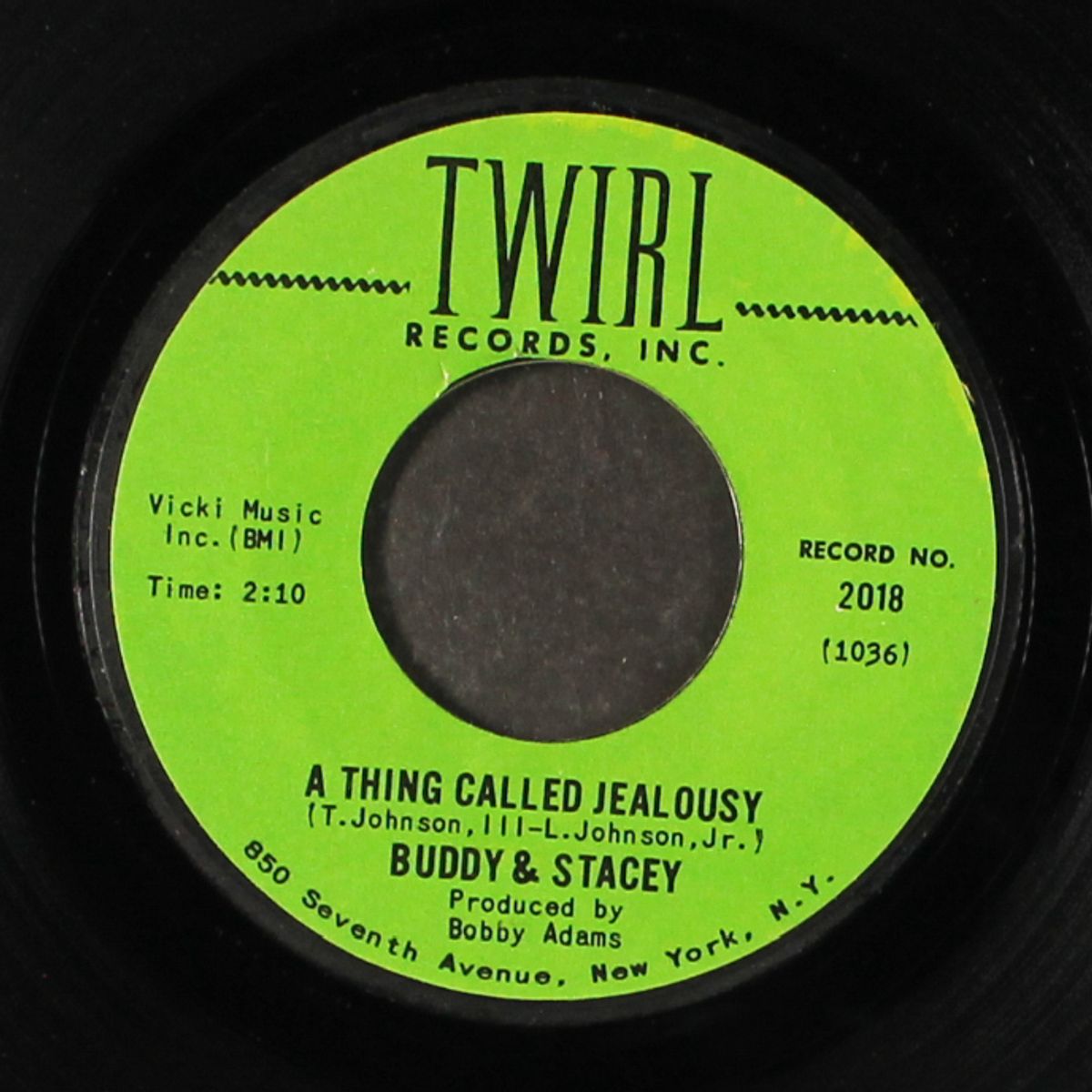 a thing called jealousy / angel by BUDDY & STACEY