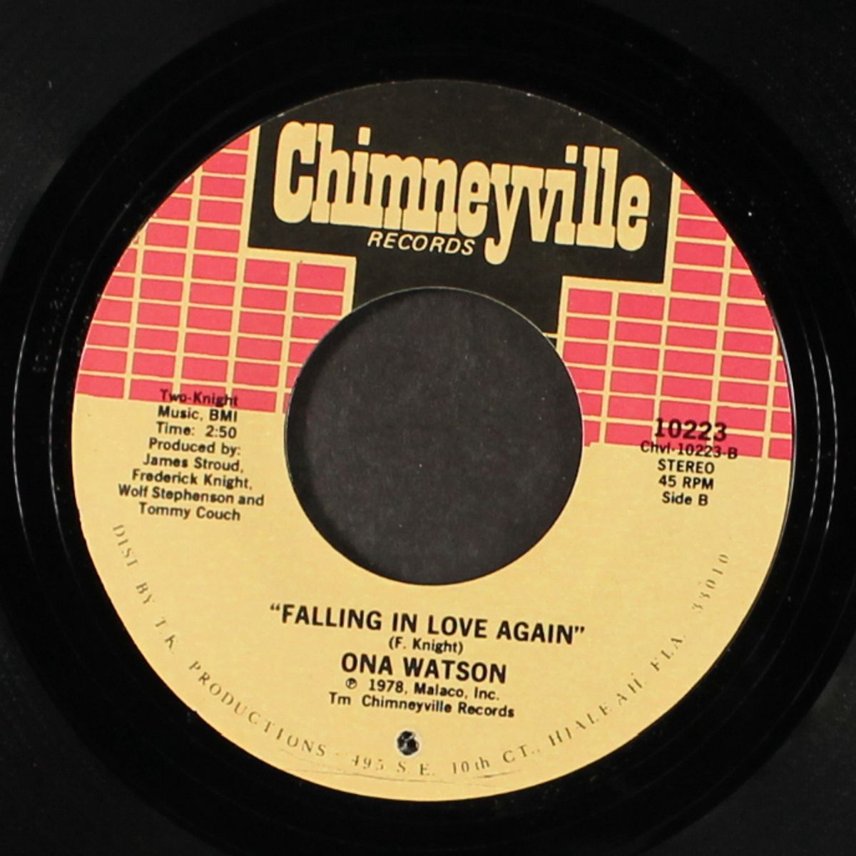 take this job and shove it / falling in love again by ONA WATSON
