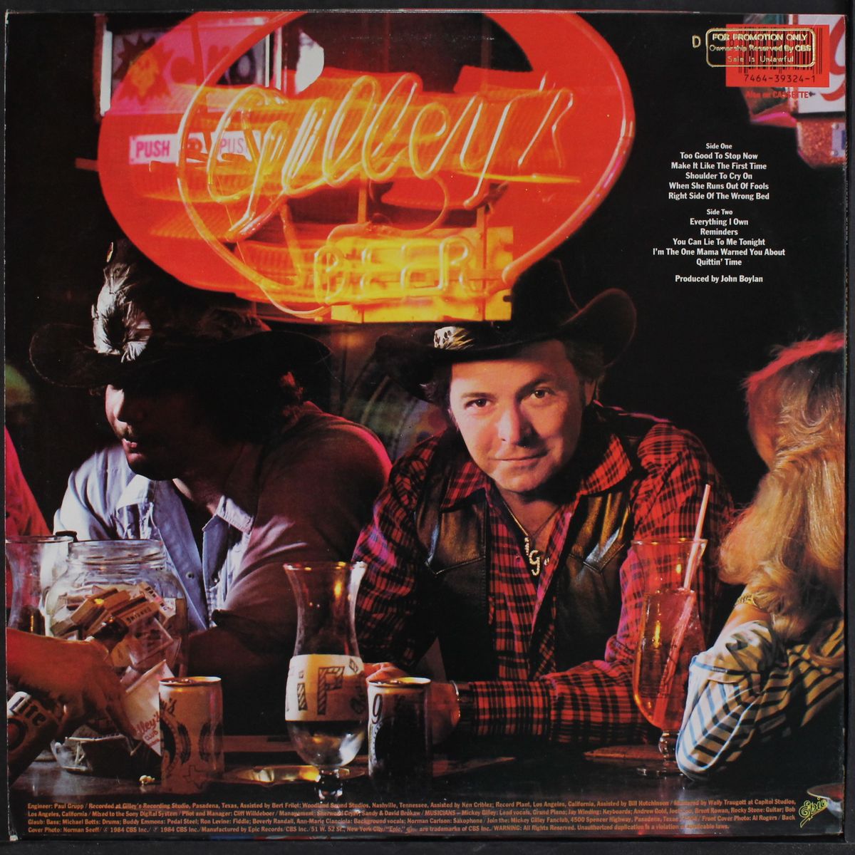 too good to stop now by MICKEY GILLEY