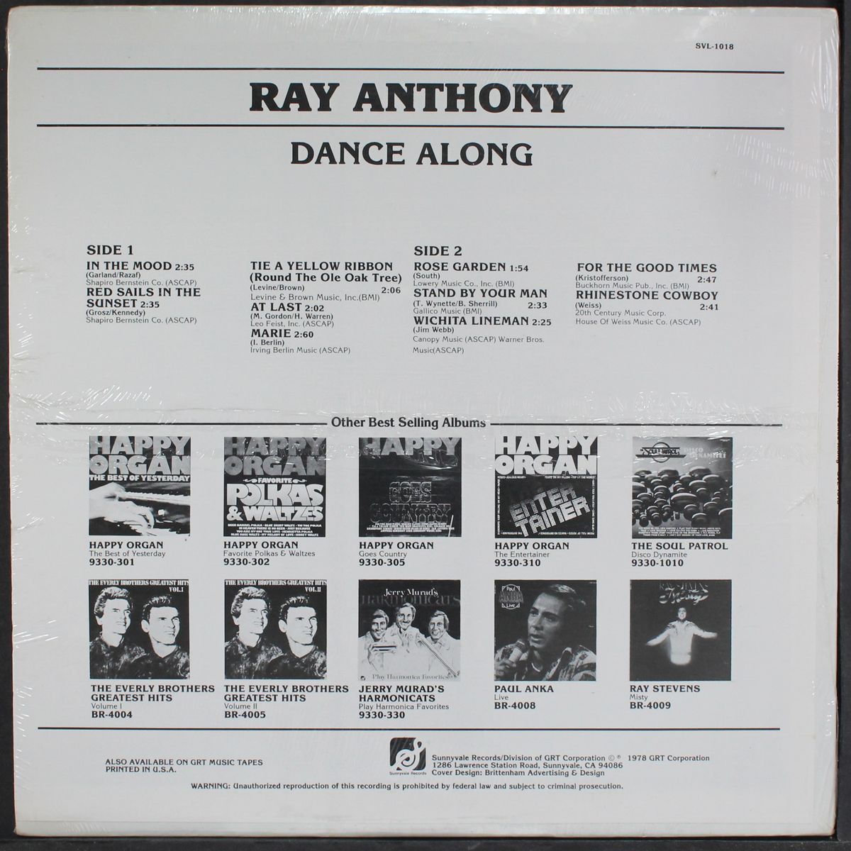 dance along by RAY ANTHONY