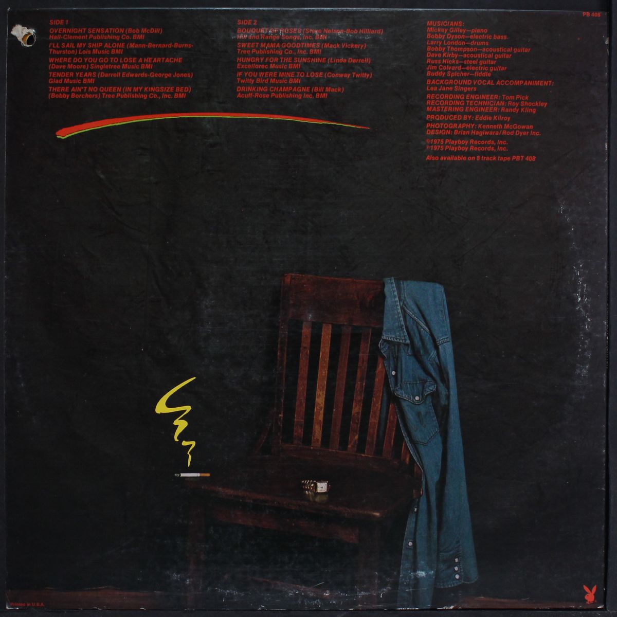 overnight sensation by MICKEY GILLEY