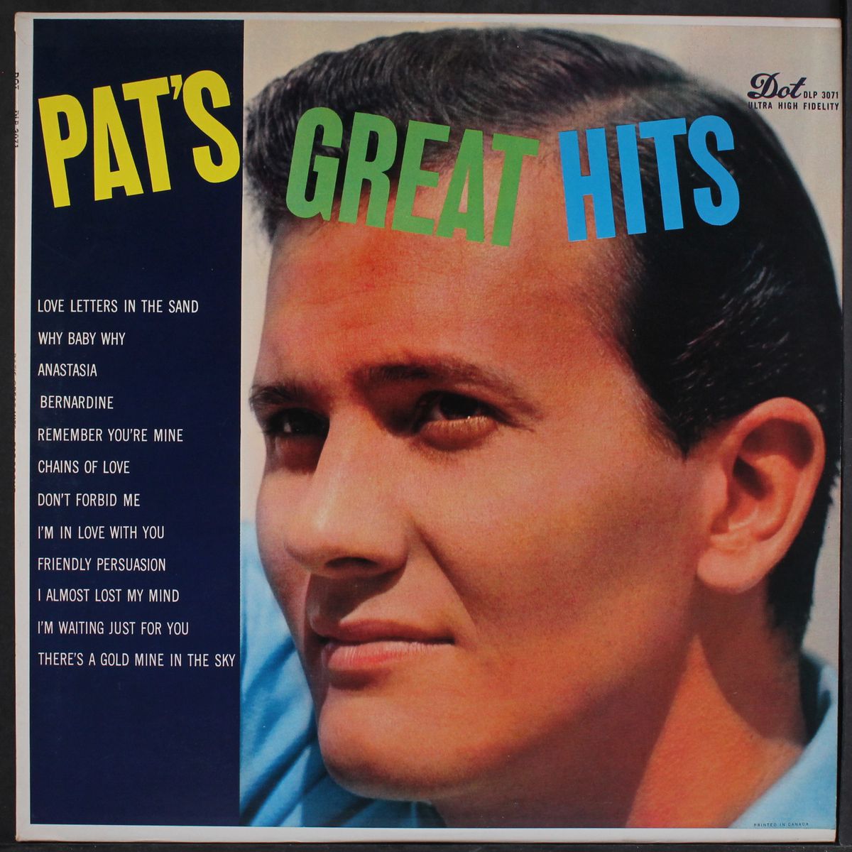 pat's great hits by PAT BOONE