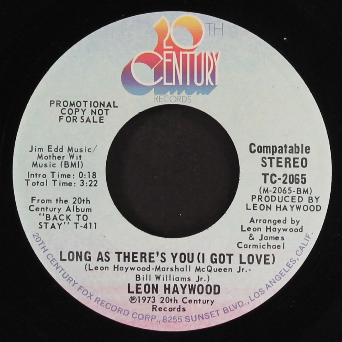 long as there's you (i got love) / mono by LEON HAYWOOD