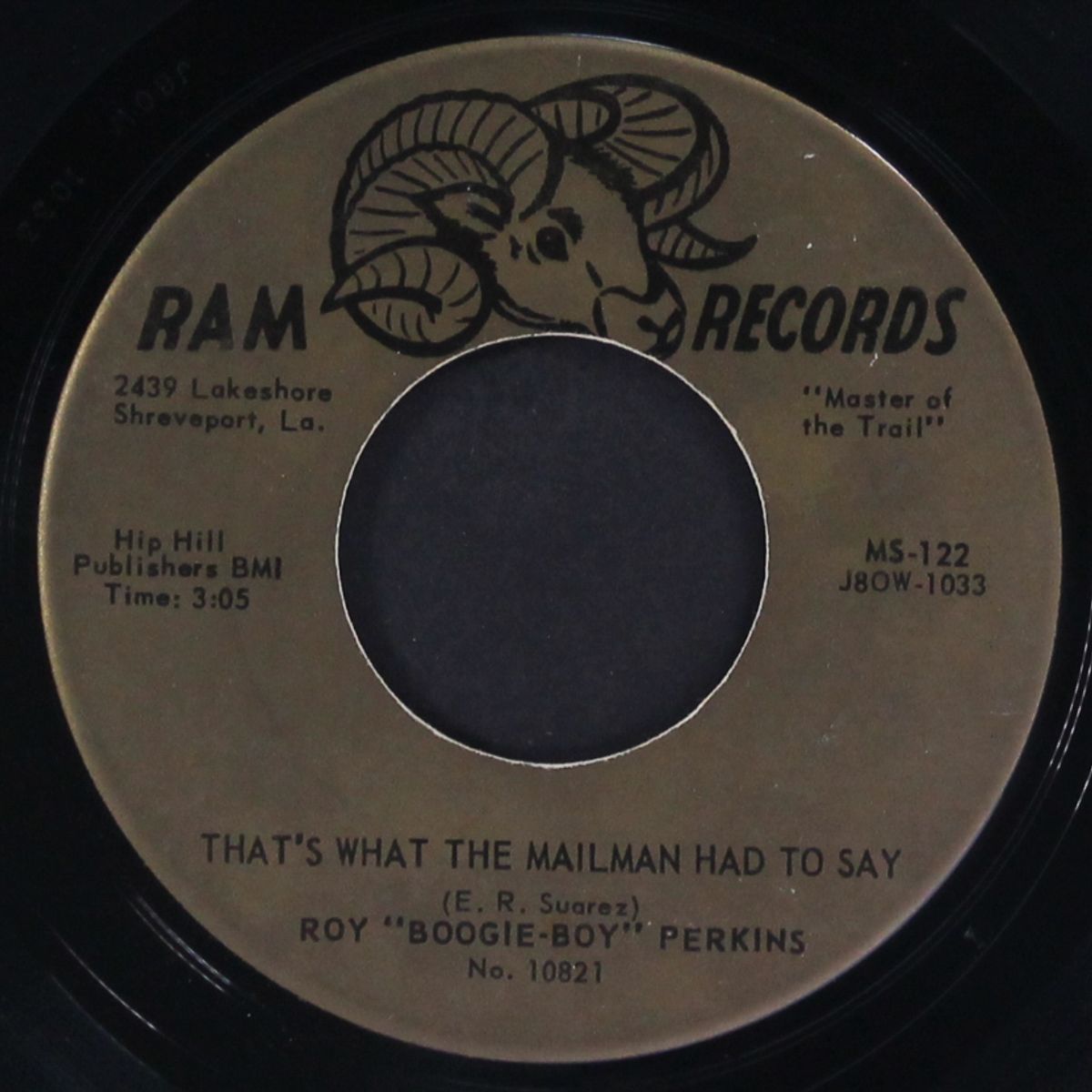 drop top / that's what the mailman had to say by ROY 'BOOGIE BOY' PERKINS