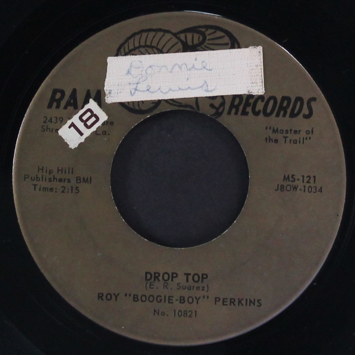 drop top / that's what the mailman had to say by ROY 'BOOGIE BOY' PERKINS