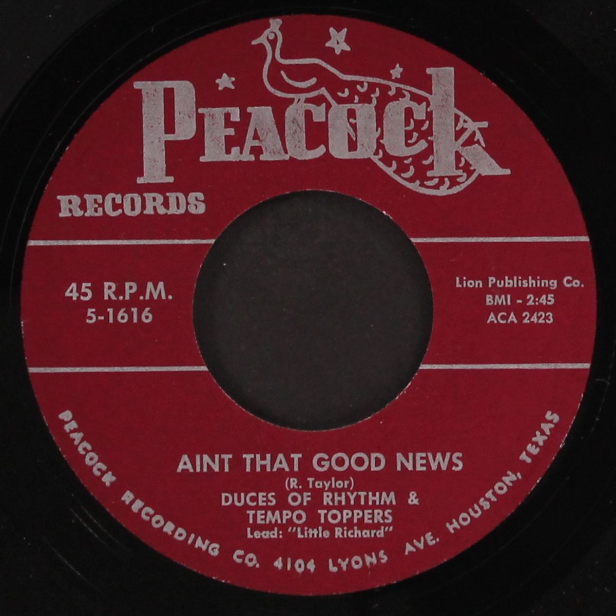 aint that good news / fool at the wheel by DUCES OF RHYTHM & TEMPO TOPPERS