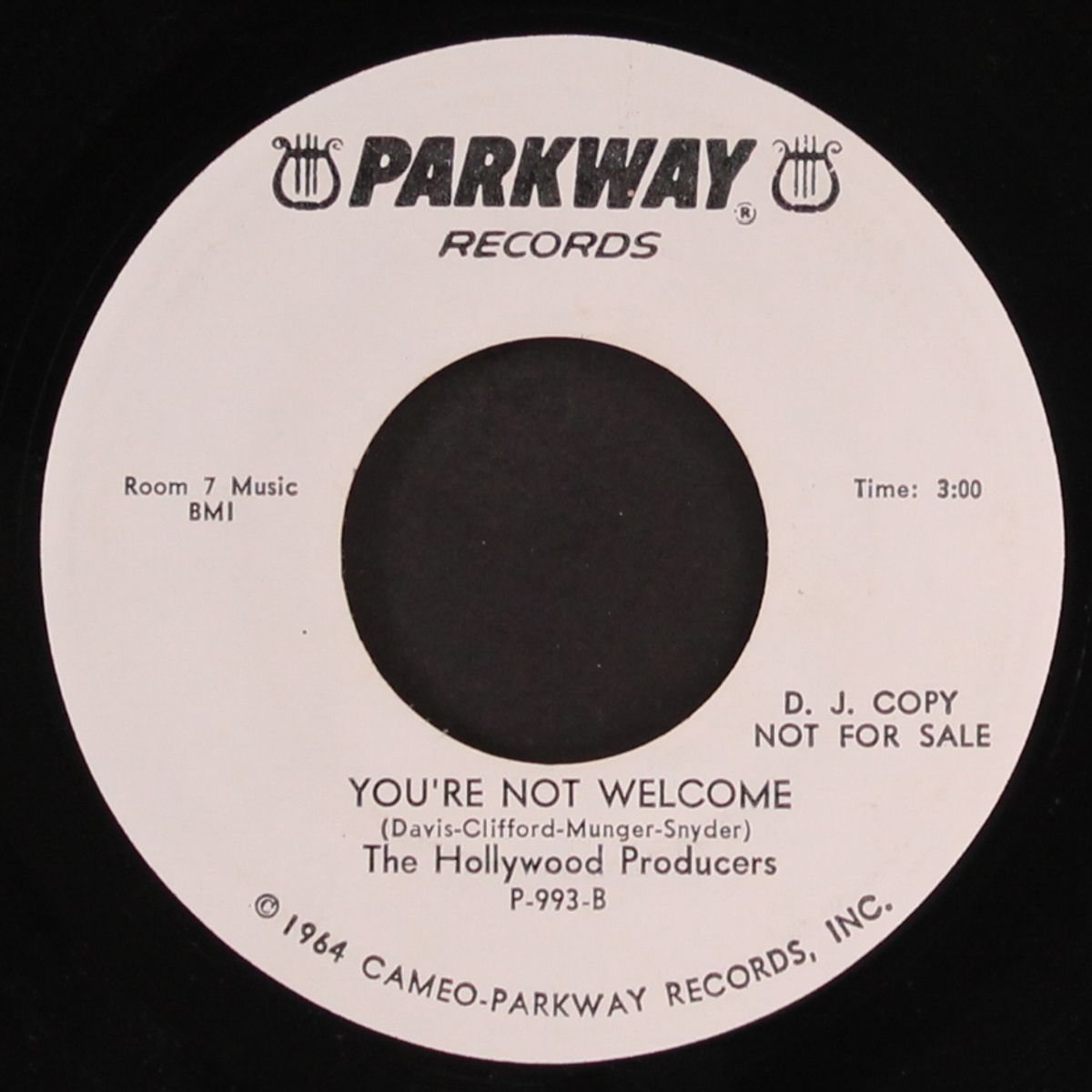 you're not welcome / white silk glove by HOLLYWOOD PRODUCERS