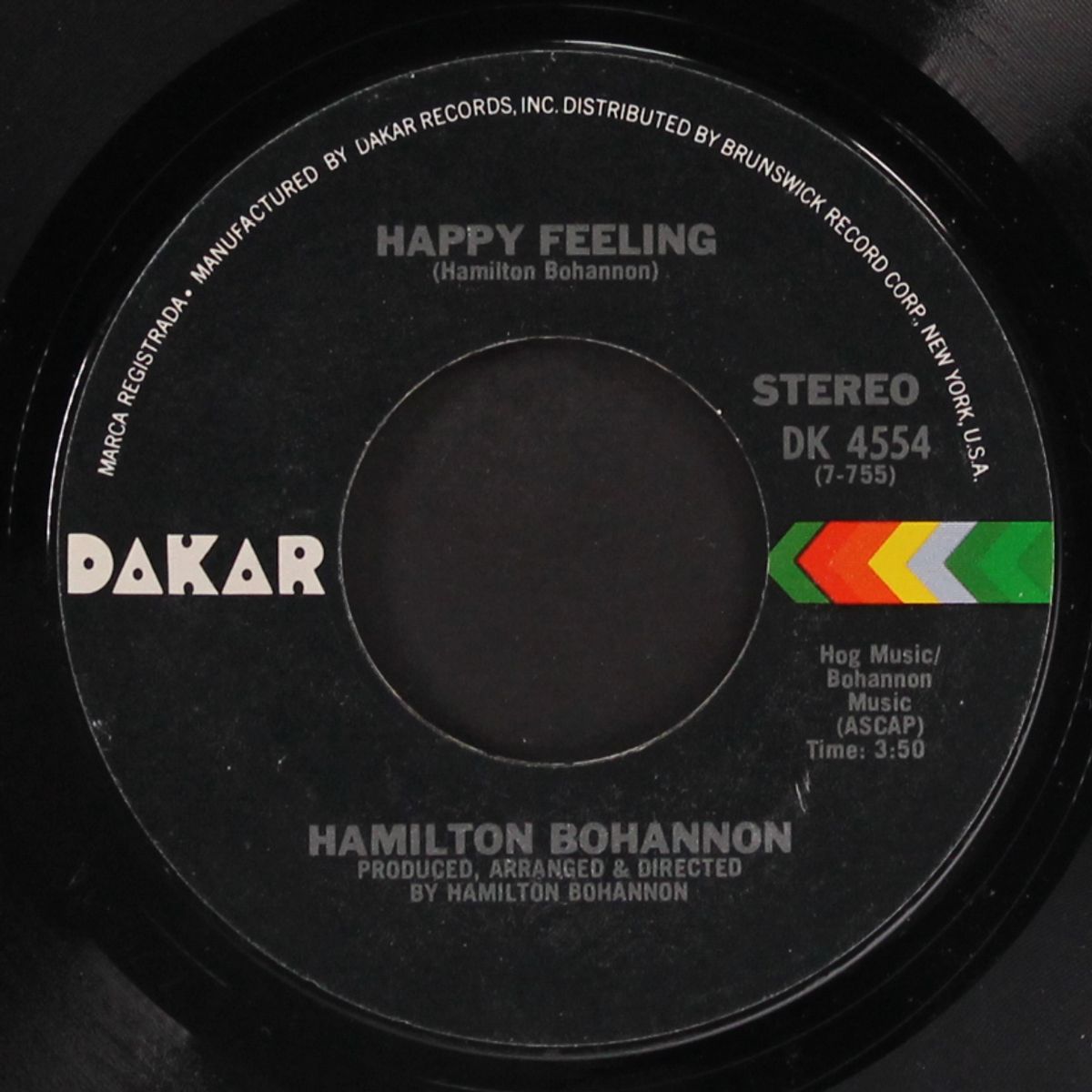 dance your ass off / happy feeling by HAMILTON BOHANNON