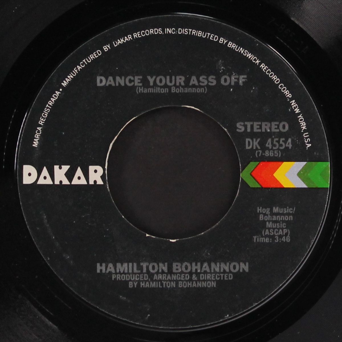 dance your ass off / happy feeling by HAMILTON BOHANNON