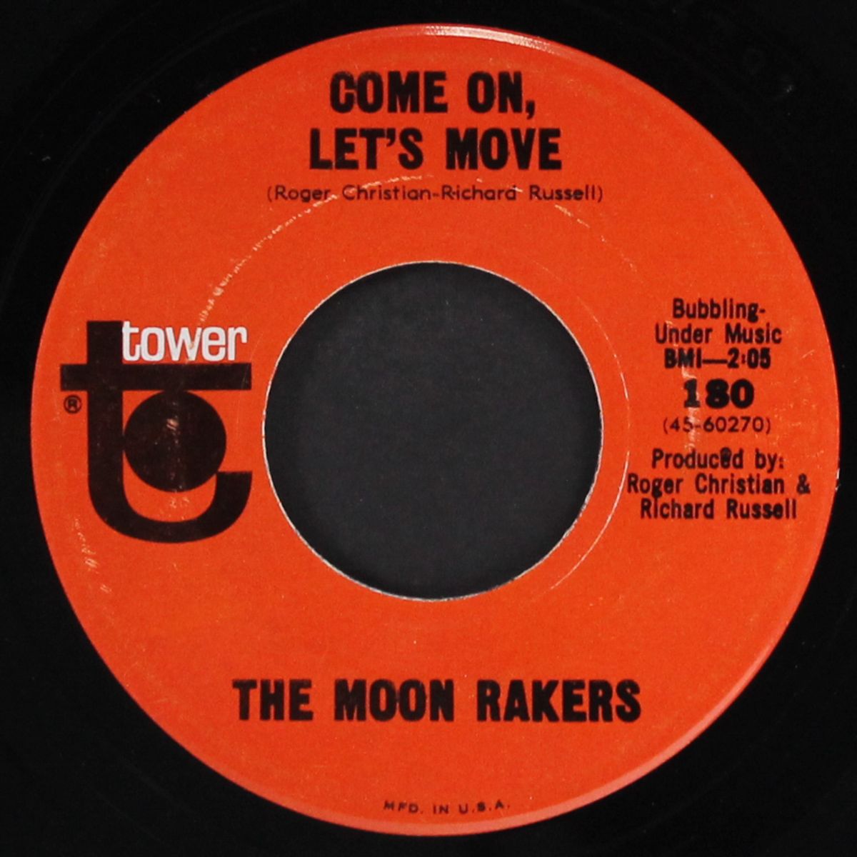 i'm all right / come on, let's move by MOON RAKERS