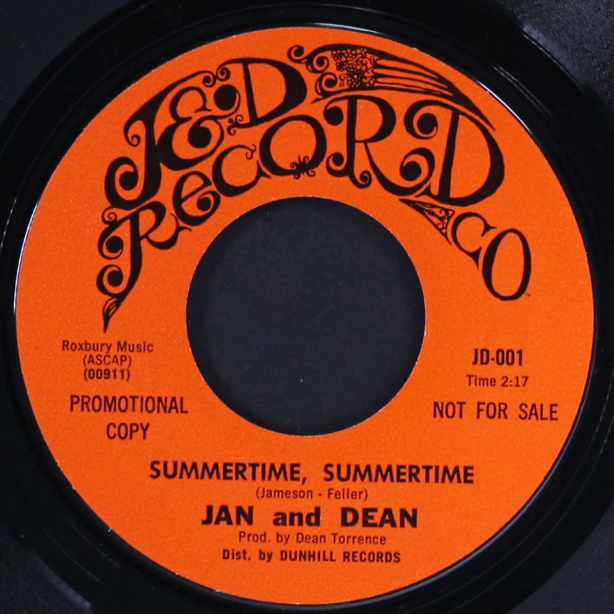 california lullabye / summertime, summertime by JAN & DEAN