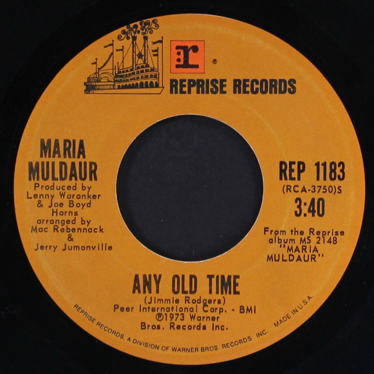 midnight at the oasis / any old time by MARIA MULDUAR