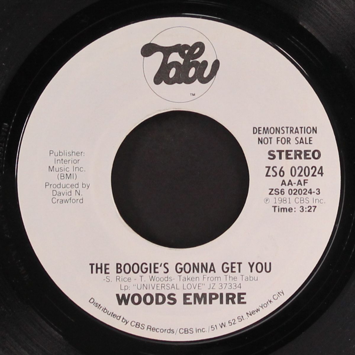 the boogie's gonna get you / same by WOODS EMPIRE