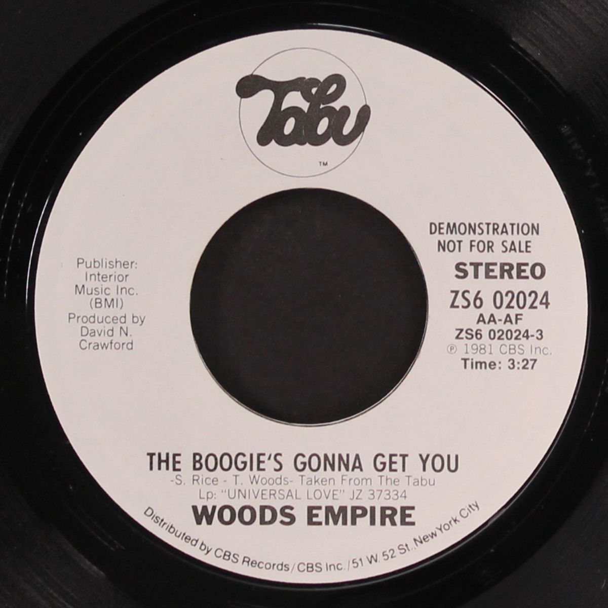 the boogie's gonna get you / same by WOODS EMPIRE