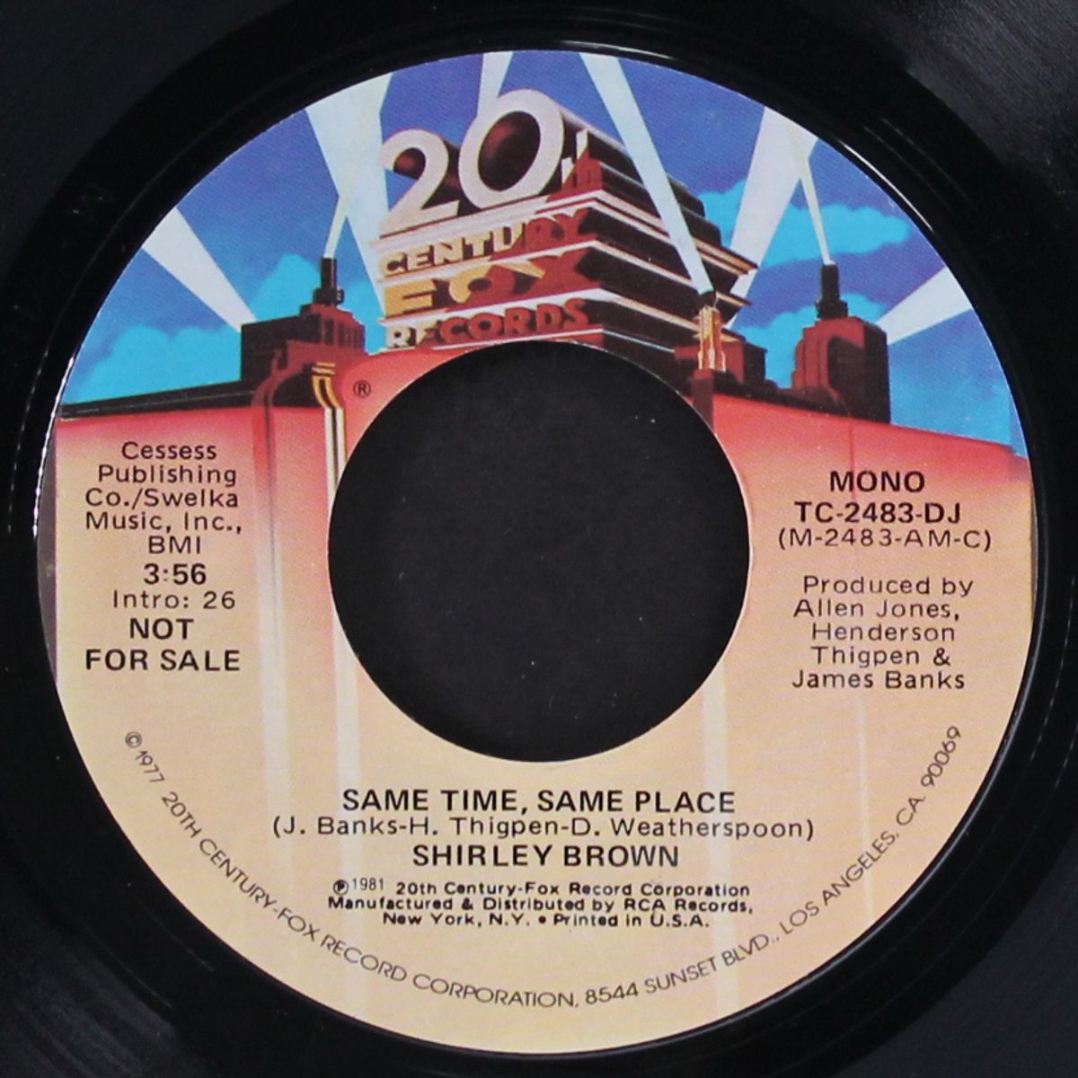 same time, same place / mono by SHIRLEY BROWN