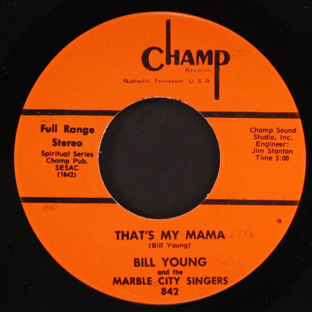 that's my mama / listen by BILL YOUNG