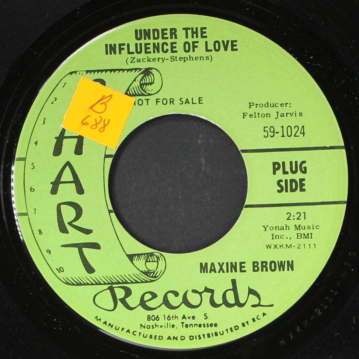 under the influence of love / never love again by MAXINE BROWN