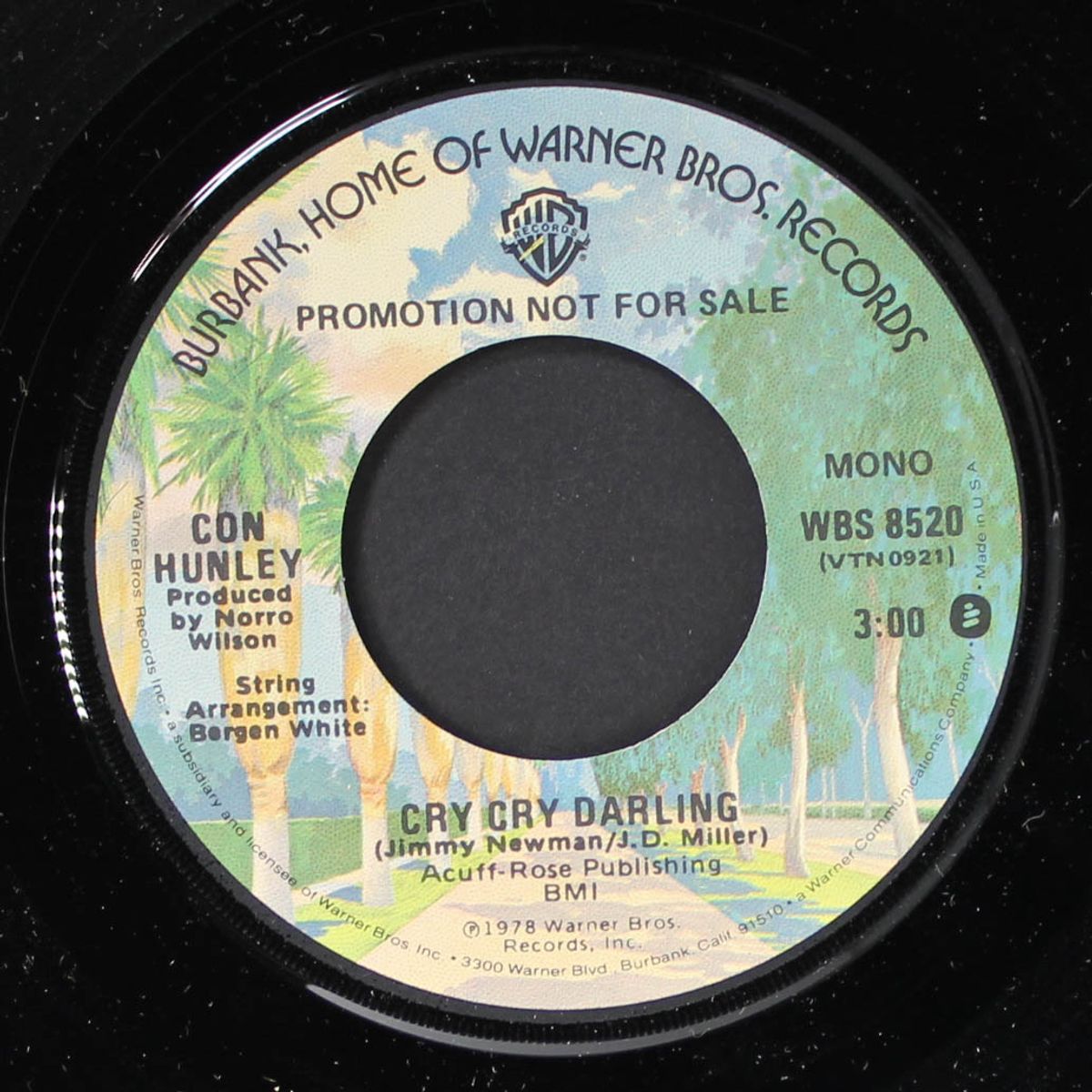 cry cry darling / mono by CON HUNLEY