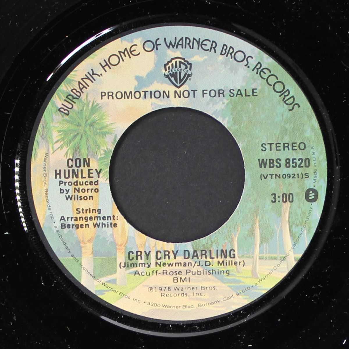cry cry darling / mono by CON HUNLEY