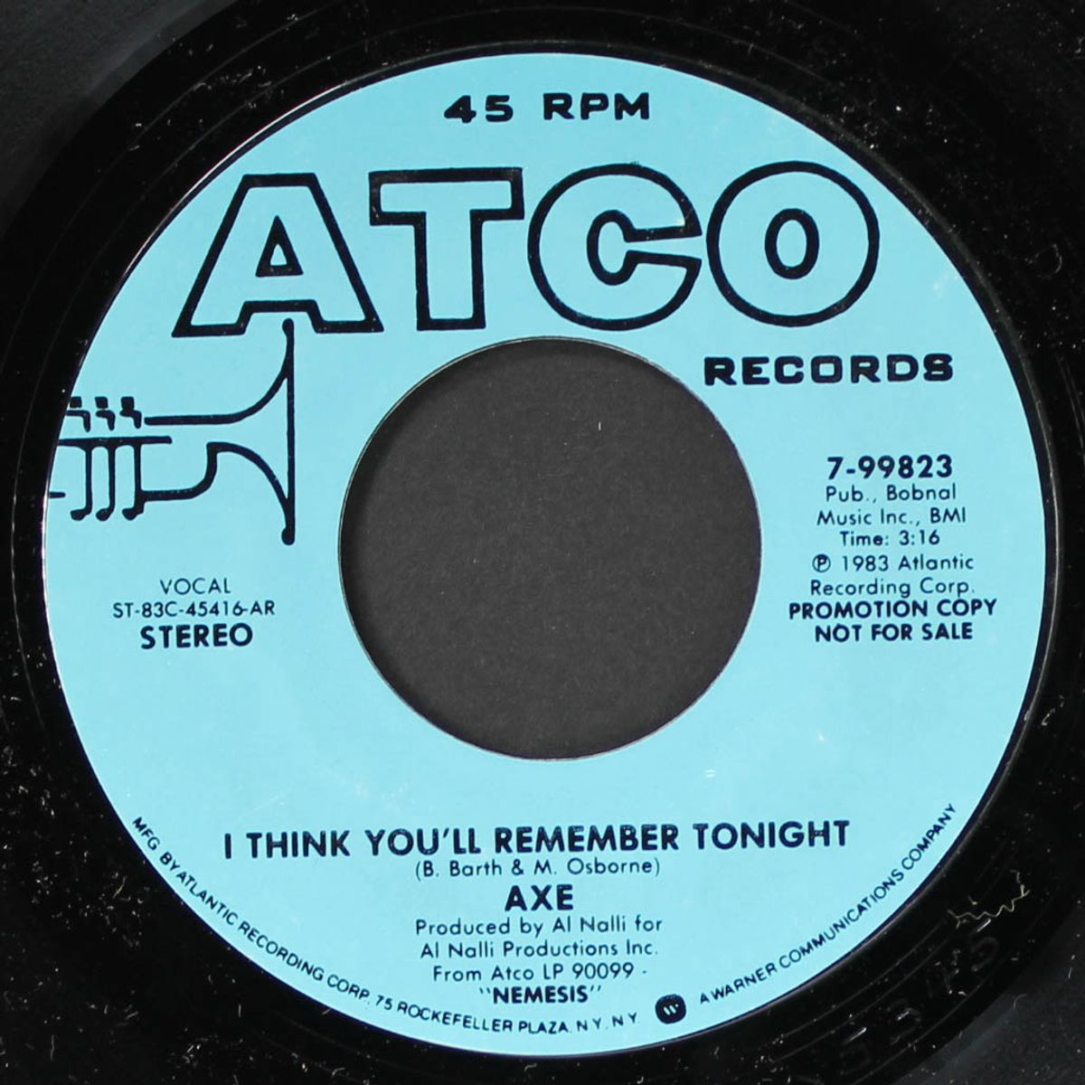 i think you'll remember tonight / same by AXE