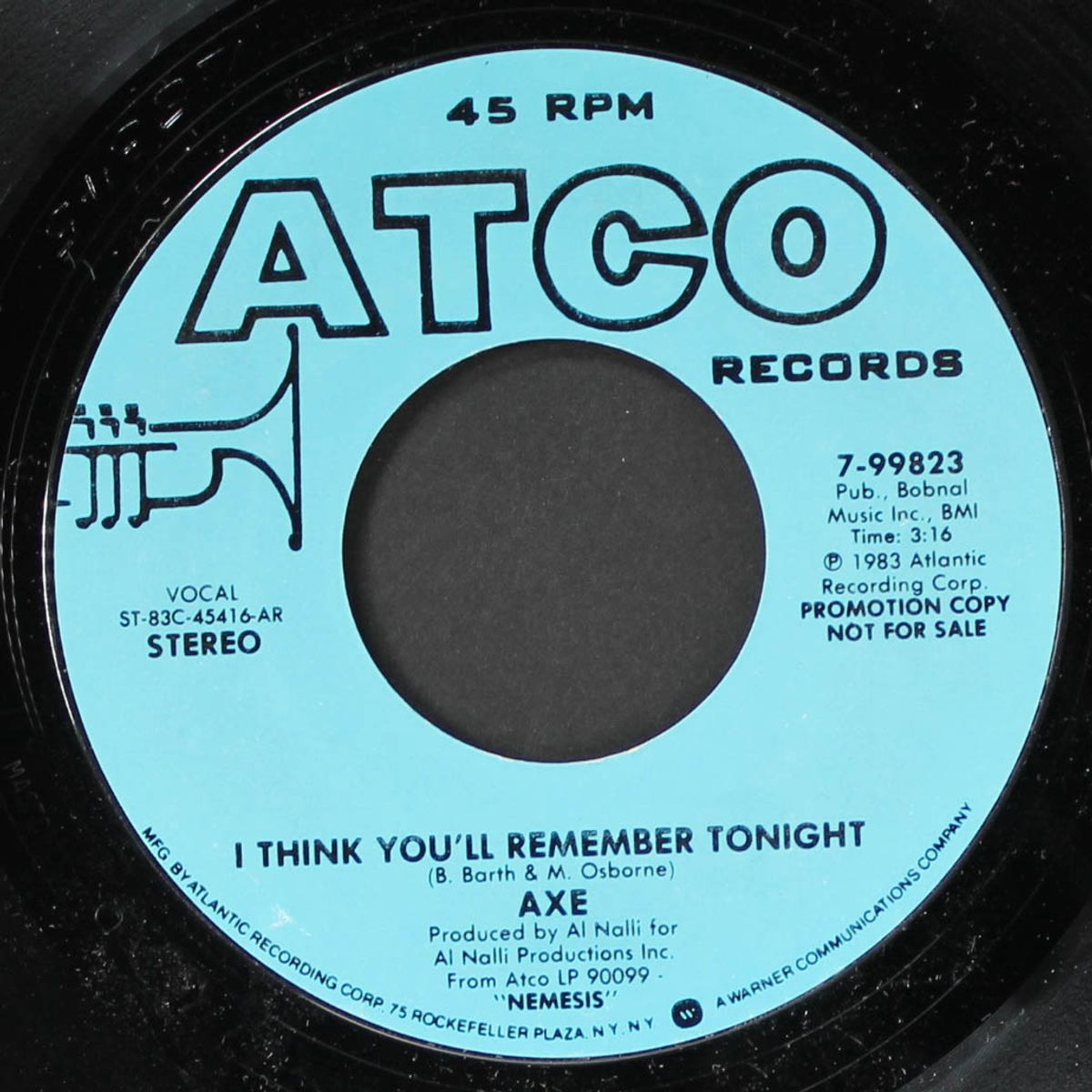 i think you'll remember tonight / same by AXE