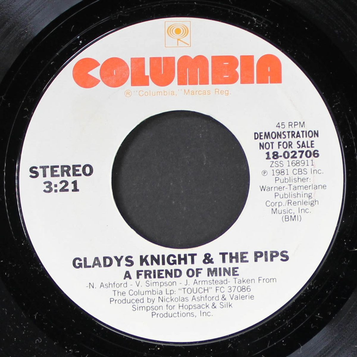 a friend of mine / same by GLADYS KNIGHT & PIPS