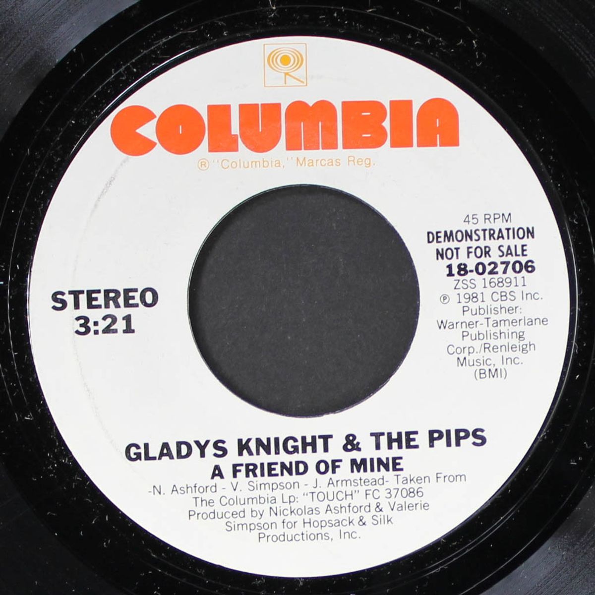 a friend of mine / same by GLADYS KNIGHT & PIPS