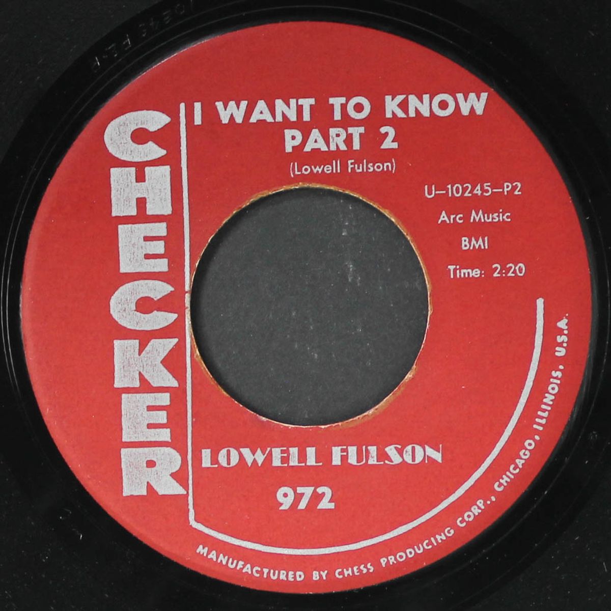 i want to know / part 2 by LOWELL FULSON