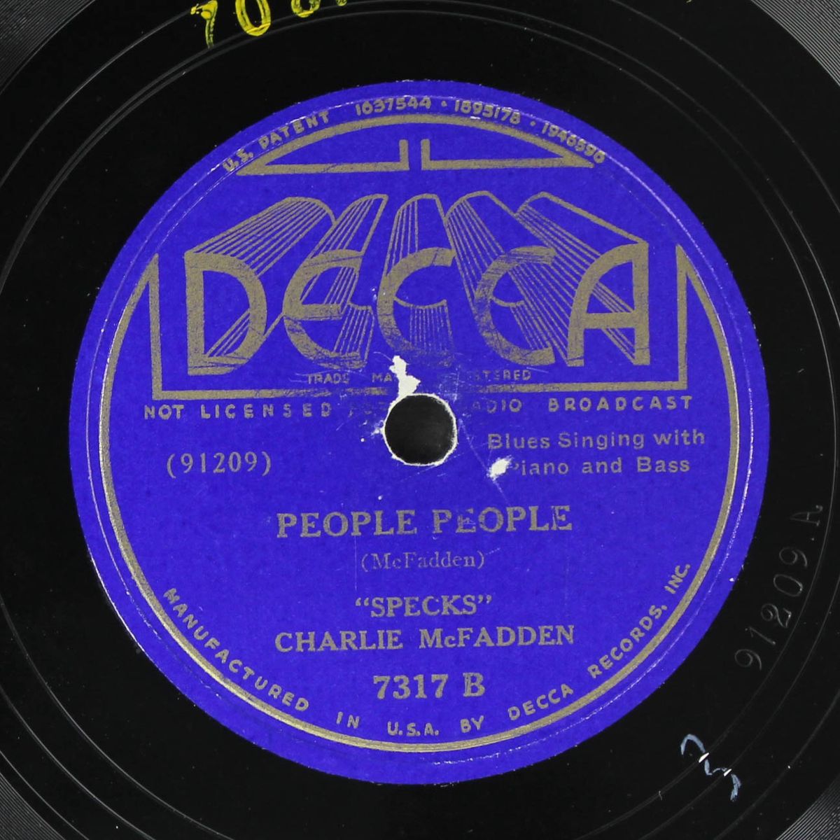 groceries on my shelf / people people by CHARLIE MCFADDEN