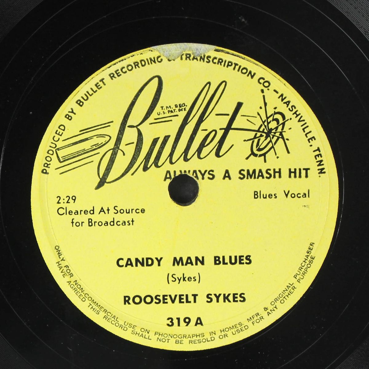 candy man blues / why should i cry by ROOSEVELT SYKES