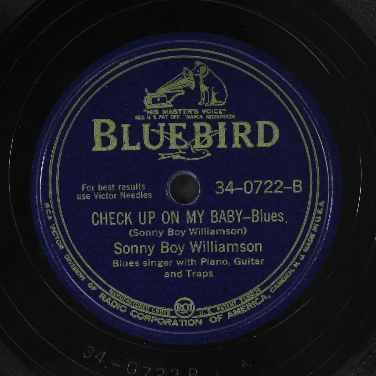 win the war blues / check up on my baby by SONNY BOY WILLIAMSON