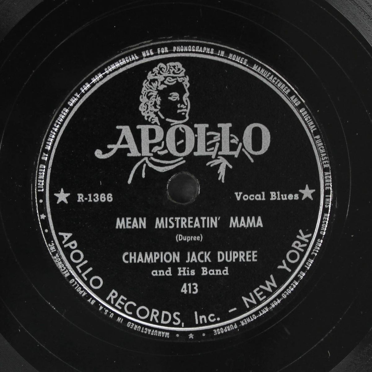 mean mistreatin' mama / one sweet letter by CHAMPION JACK DUPREE