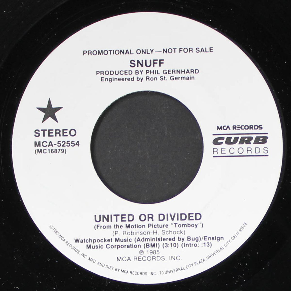 united or divided by SNUFF