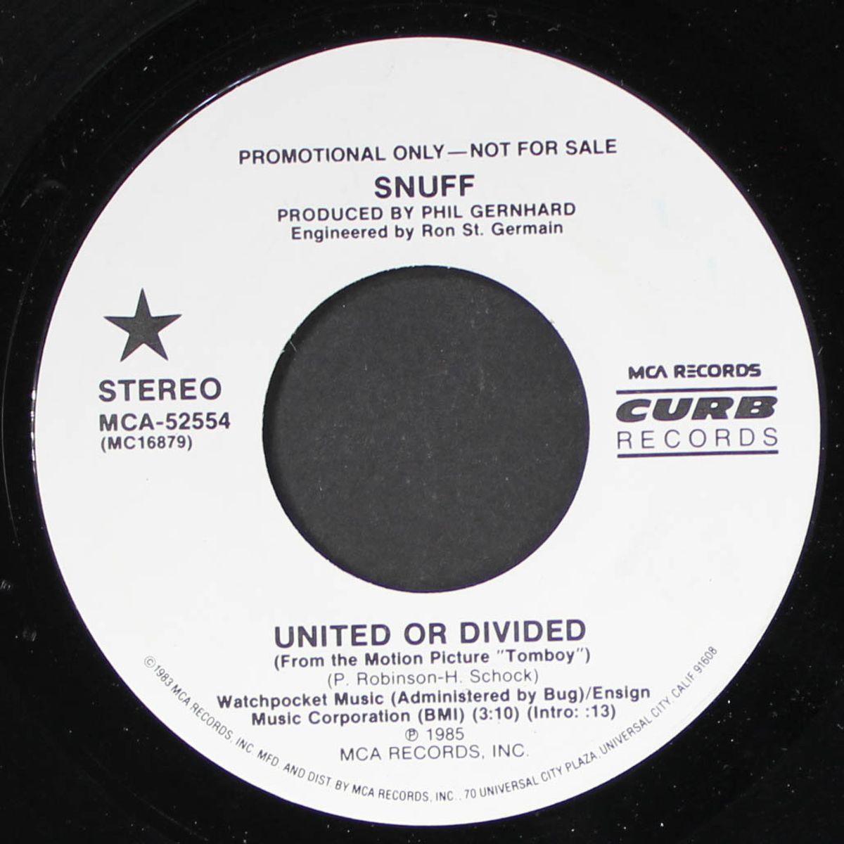 united or divided by SNUFF