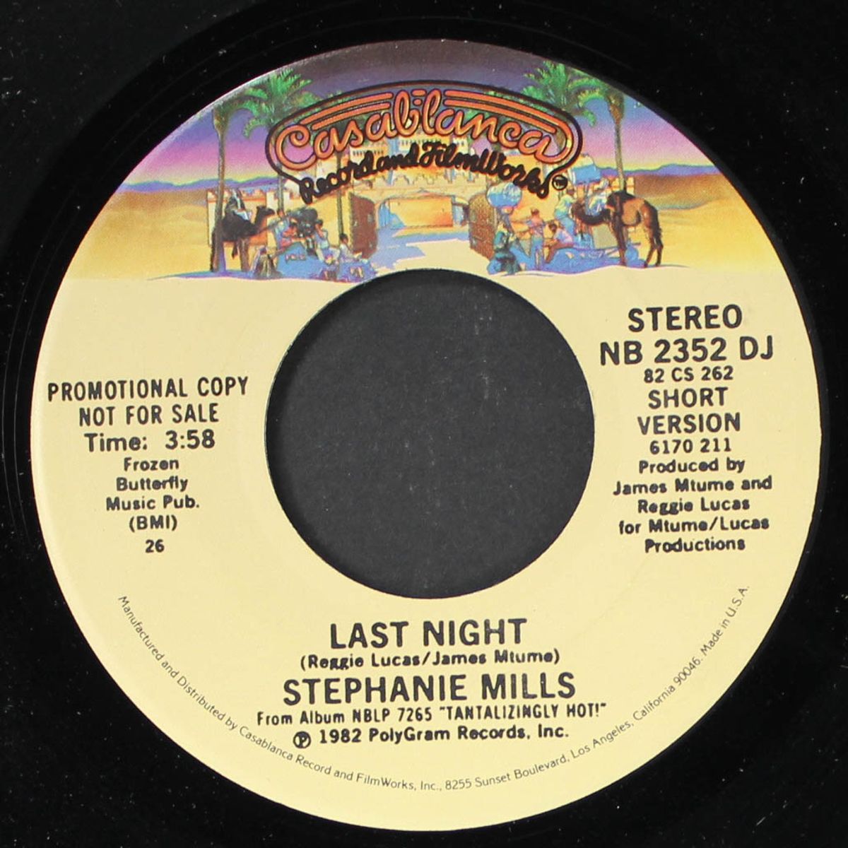last night by STEPHANIE MILLS