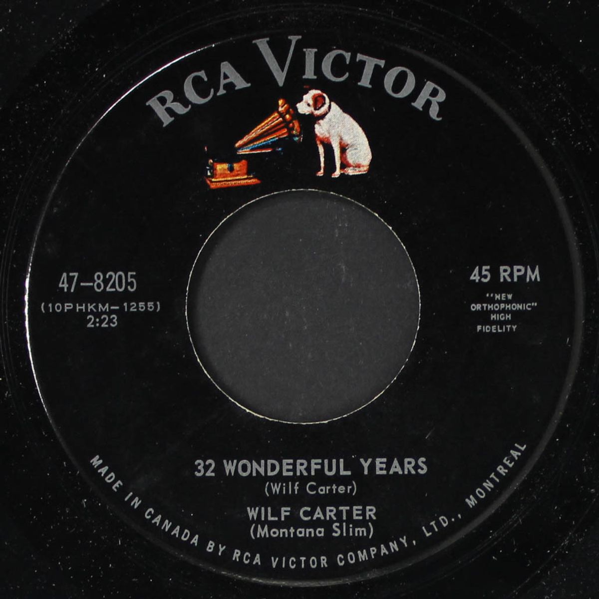 32 wonderful years / a cashbox for a heart by WILF CARTER