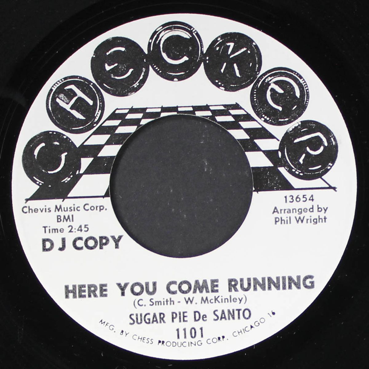 here you come running / never love a stranger by SUGAR PIE DESANTO