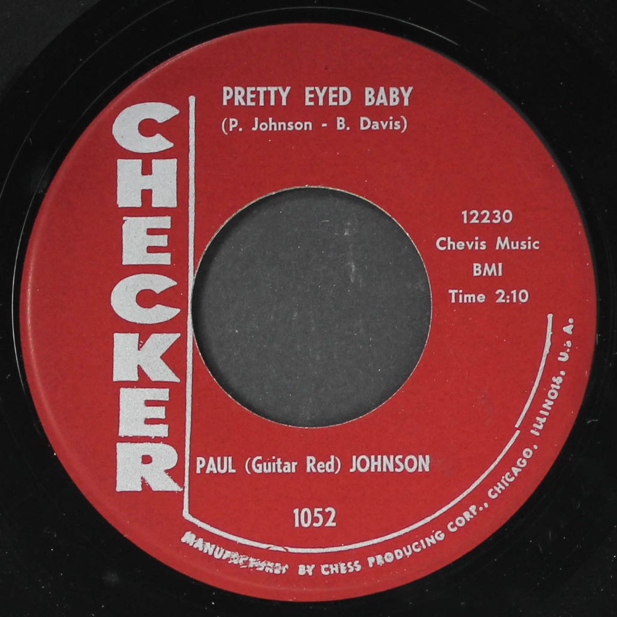 pretty eyed baby / absence makes the heart grow fonder by PAUL (GUITAR RED) JOHNSON