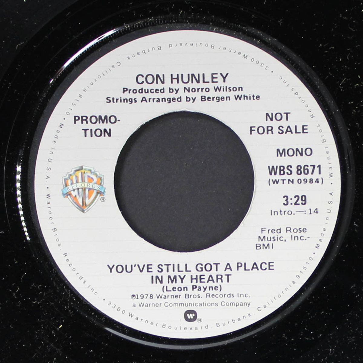 you've still got a place in my heart / mono by CON HUNLEY