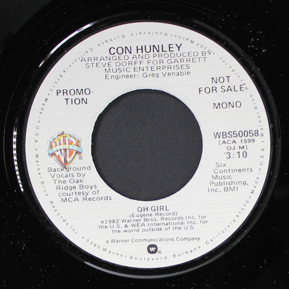 oh girl / mono by CON HUNLEY