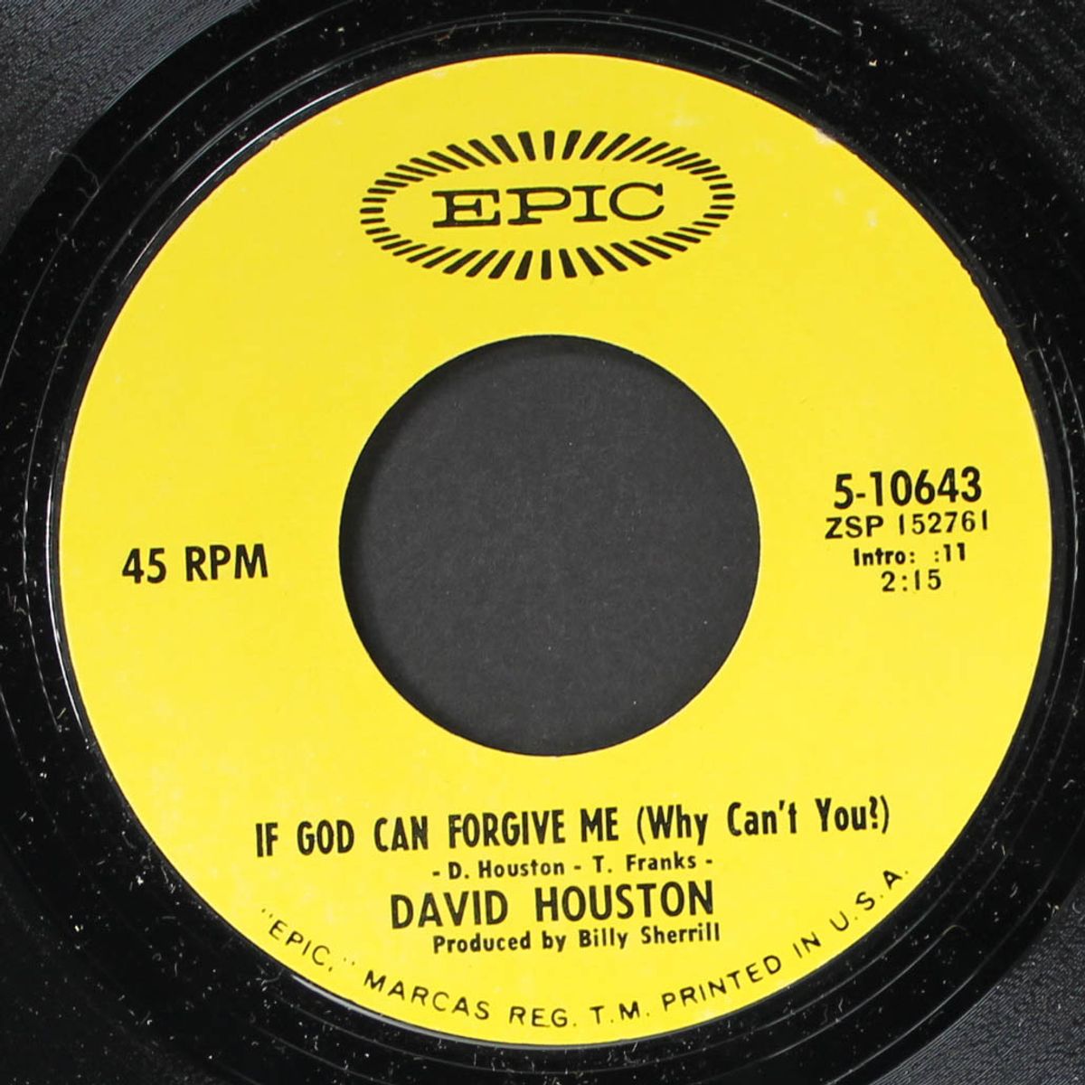 if god can forgive me (why can't you) by DAVID HOUSTON