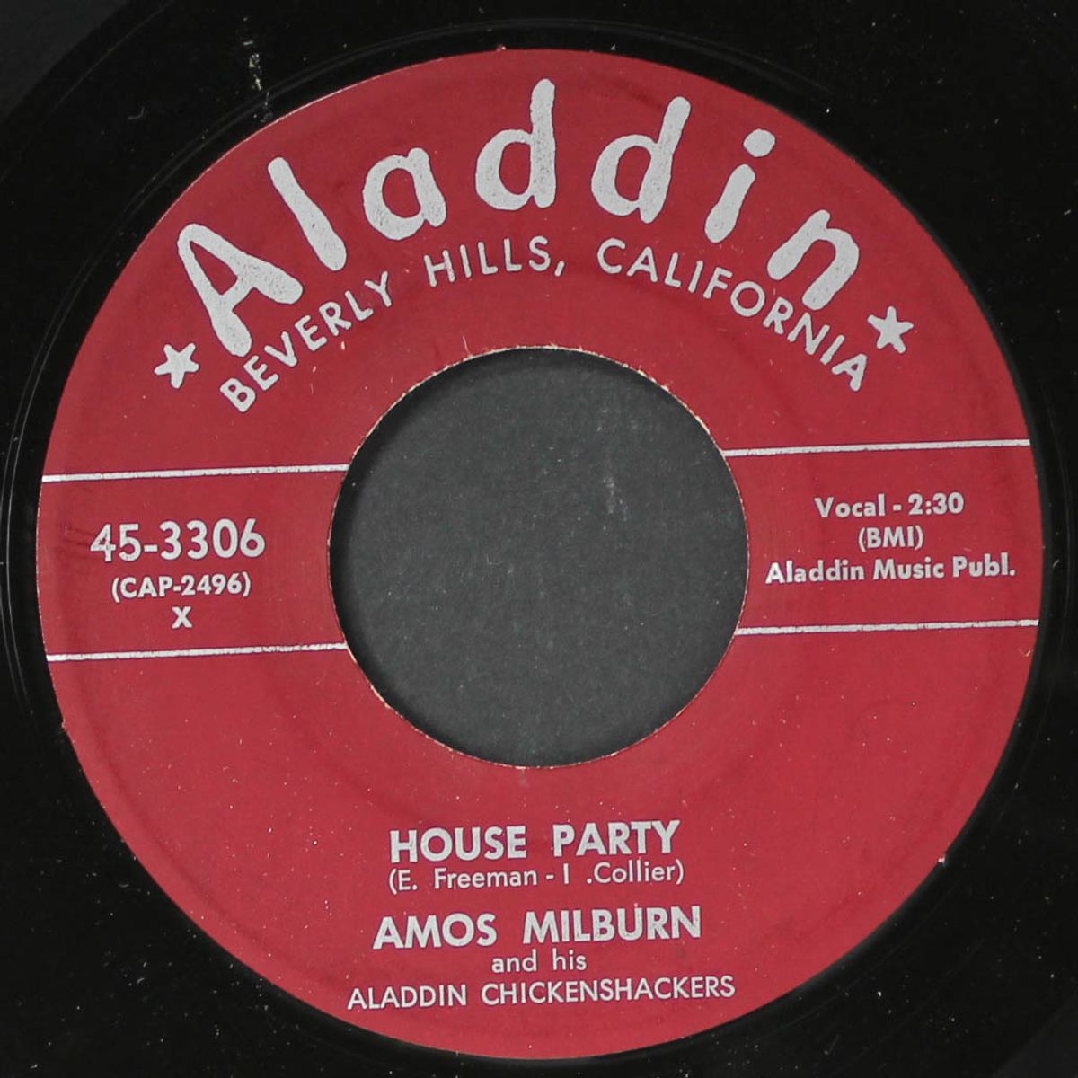 house party / i guess i'll go by AMOS MILBURN