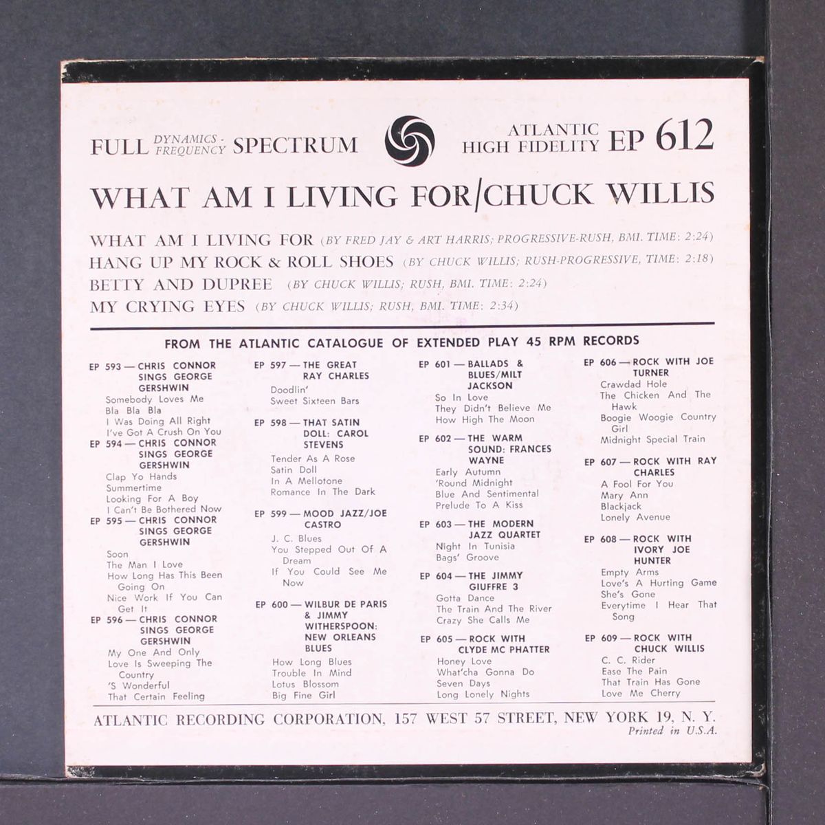 what am i living for by CHUCK WILLIS