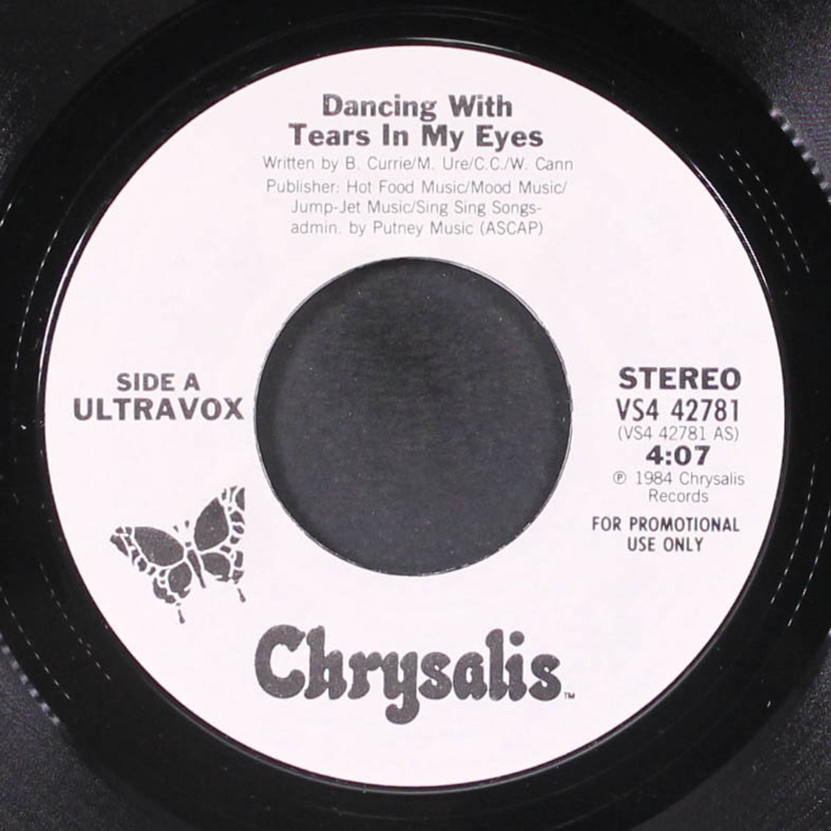 dancing with tears in my eyes / same by ULTRAVOX