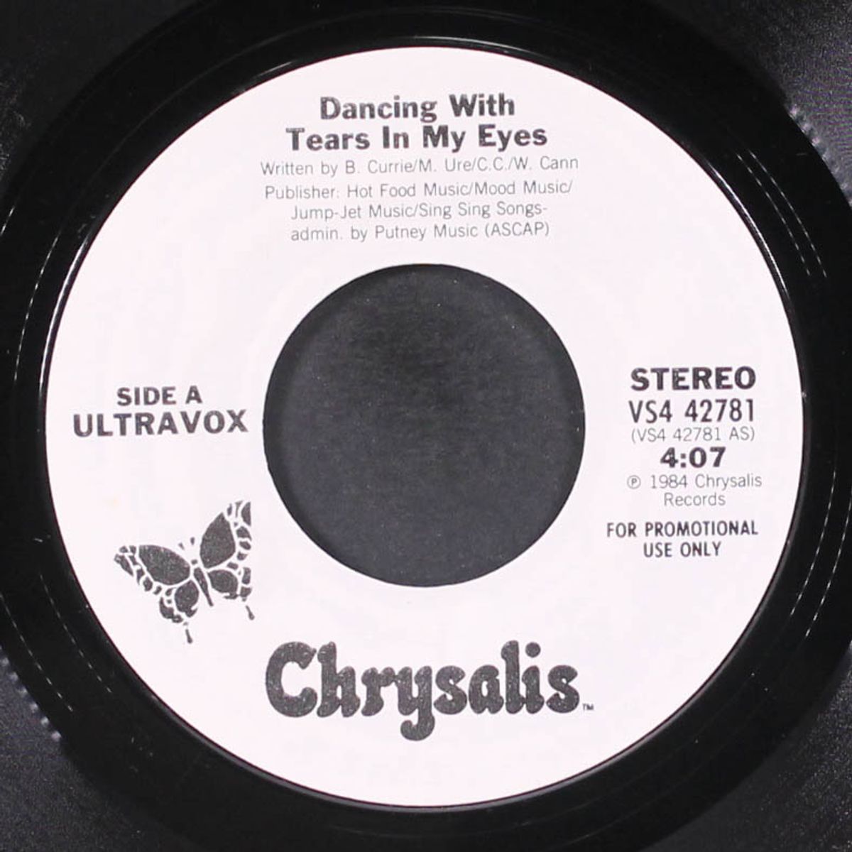 dancing with tears in my eyes / same by ULTRAVOX