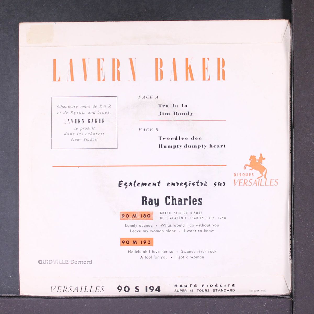 tra la la by LAVERN BAKER