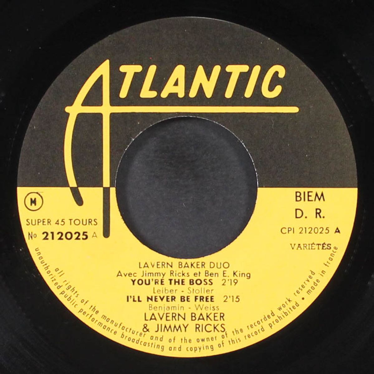 oui patron by LAVERN BAKER