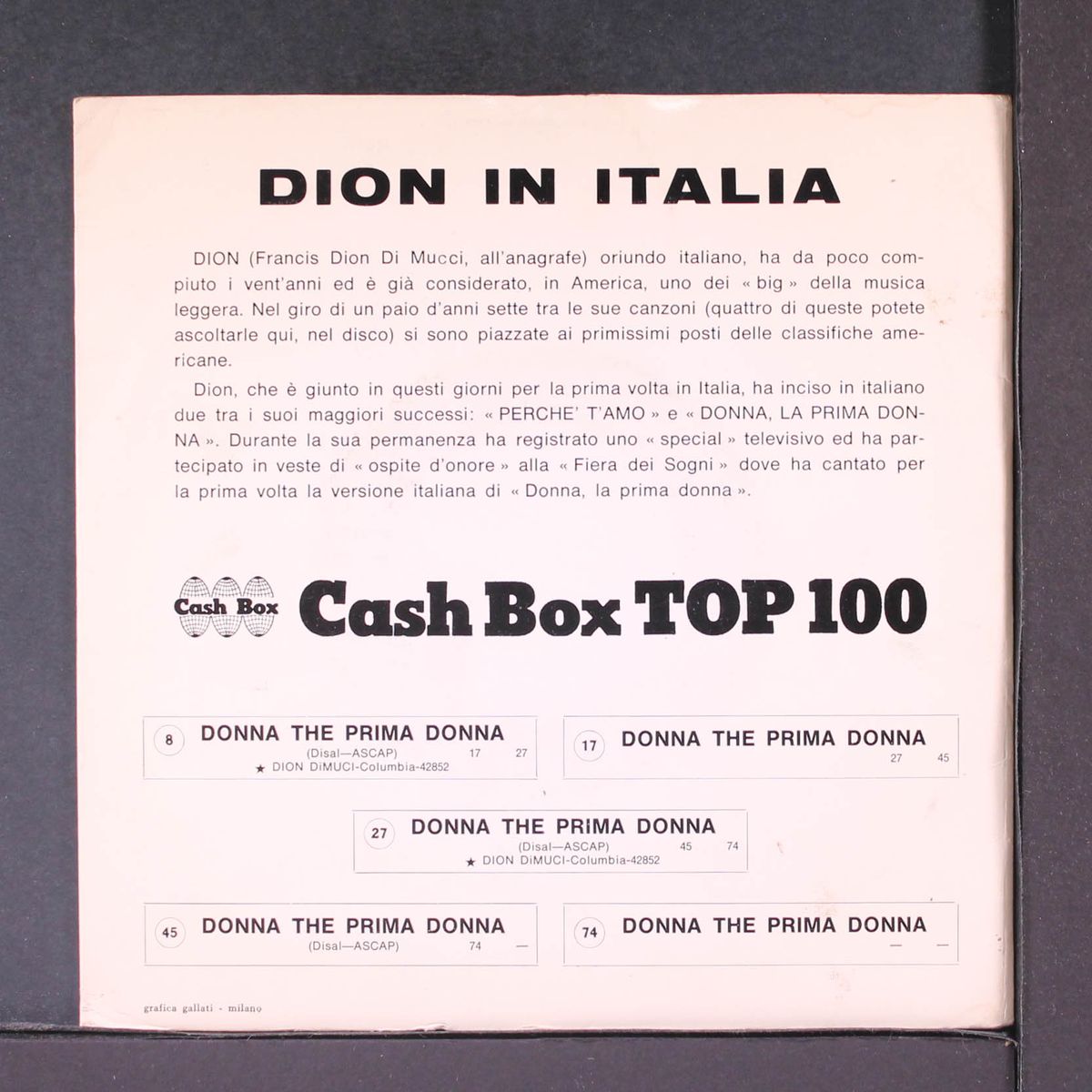 donna, la prima donna by DION