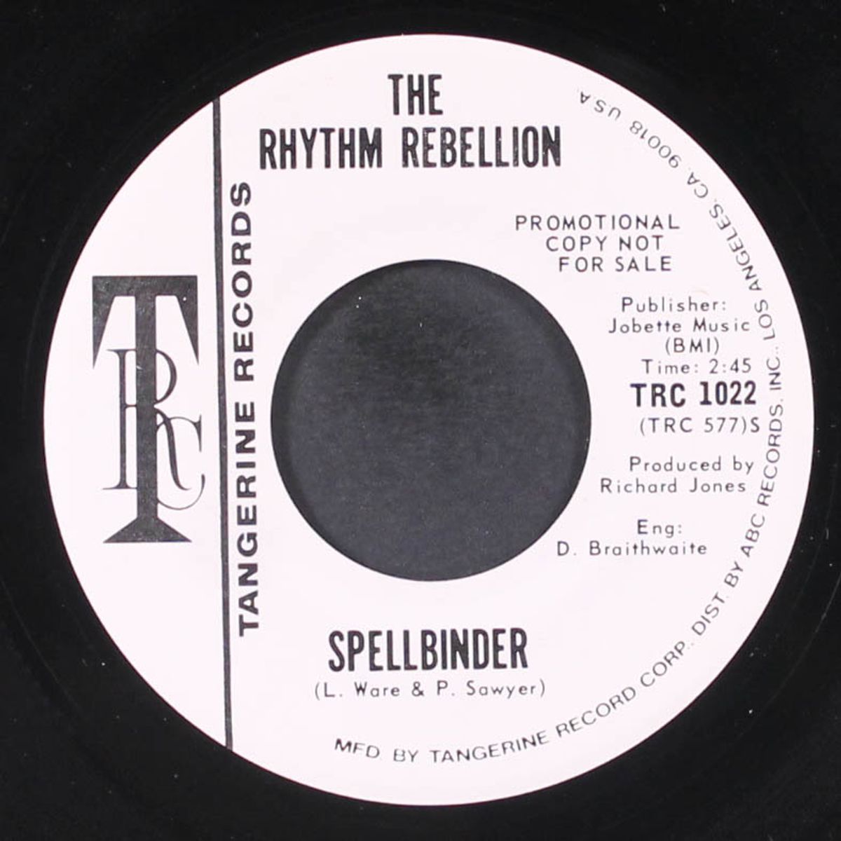 spellbinder / same by RHYTHM REBELLION
